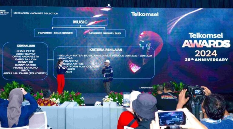 Peluncuran Telkomsel Awards 2024 di Jakarta, Senin (8/7/2024). (Foto: Telkomsel)