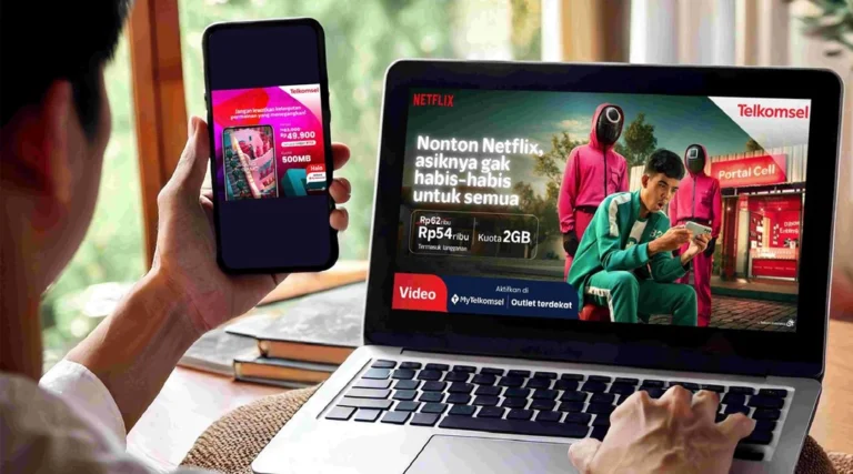 Promo Telkomsel Paket Netflix Bundle Data_1: Telkomsel menghadirkan Promo Paket Netflix Bundle Data Telkomsel mulai 26 Desember 2024 hingga 30 Juni 2025. (Foto: Telkomsel)