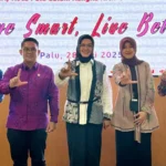 Kick off Bulan Literasi Keuangan 2025 bersama Tim Penggerak PKK Kota Palu, Rabu (28/5/2025). (Foto: OJK Sulteng)