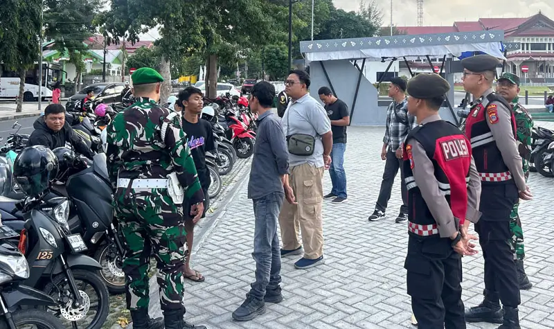 Operasi Pekat Tinombala yang menyasar premenaisme di Palu. (Foto: Humas Polda Sutleng)
