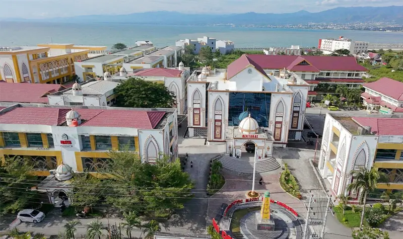 Foto udara Kampus UIN Datokarama Palu. (Foto: UIN Datokarama)