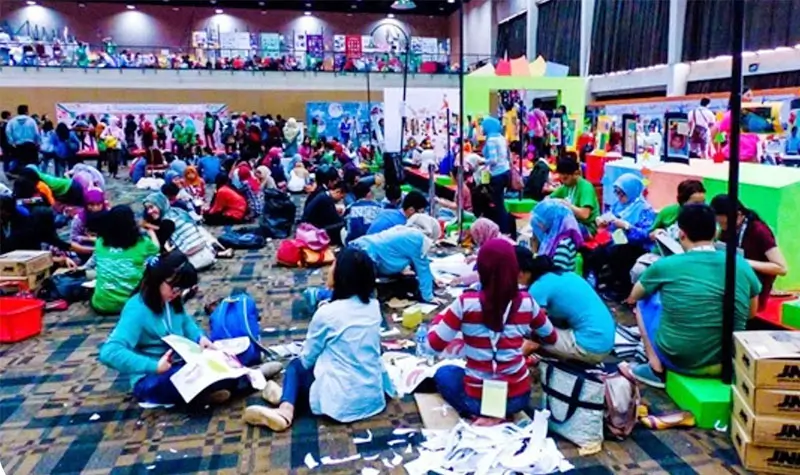 Ilustrasi kegiatan pendidikan partisipatif. (Foto: BakuBantu Fest)