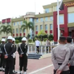Apel Operasi Pekat TInombala 2025 yang diperpanjang di mapodla Sulteng, Senin (19/5/2025). (Foto: Humas Polda Sulteng)