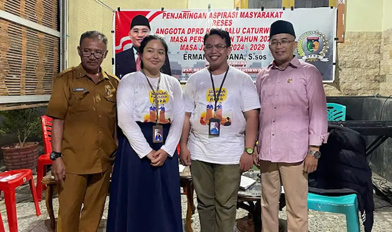 Foto bersama usai rese di Talise Valangguni. (foto: Audrey Lima Wongsonegoro)
