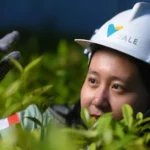 Praktik vokasi hilirisasi di Nursery Taman Kehati Sawerigading Wallacea kawasan PT Vale Indonesia di Sorowako, Luwu TImur. (Foto: Pt Vale Indonesia)
